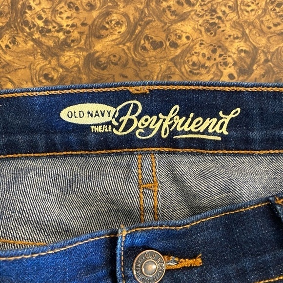 OLD NAVY Boyfriend Skinny Ankle Jeans Whiskered Ex - Picture 4 of 5